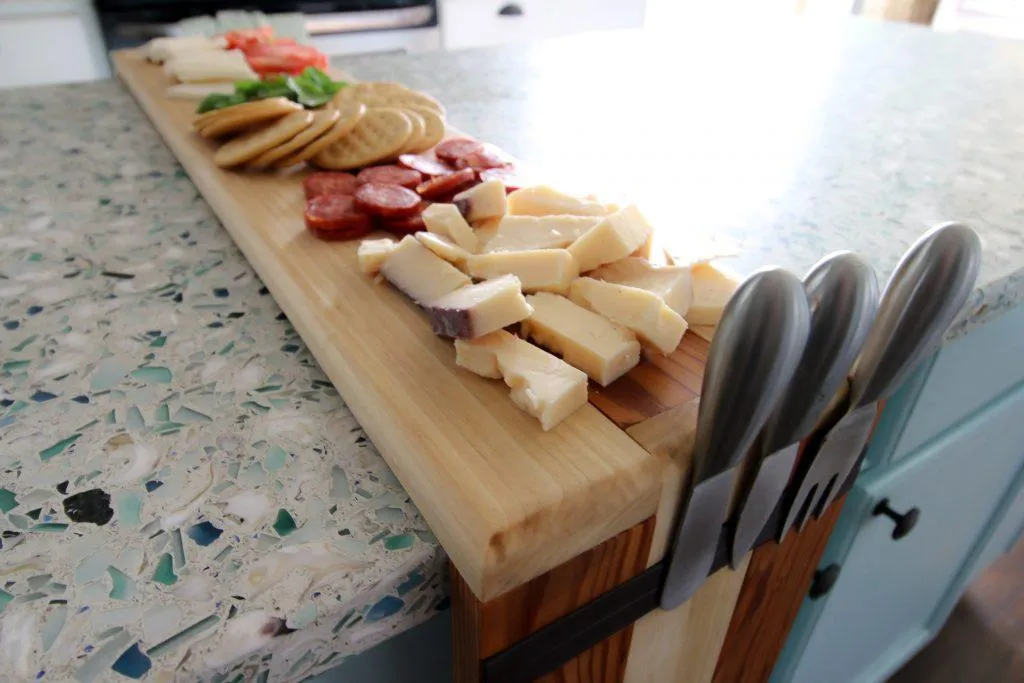 Waterfall Edge Cheese Board — step photo 12