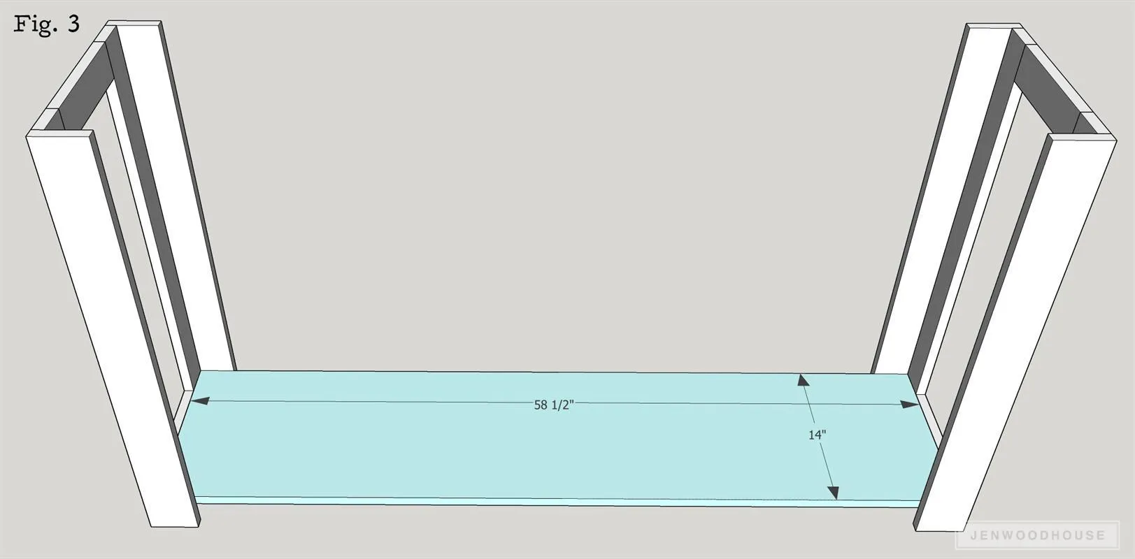 One Sheet Plywood Console — step photo 4