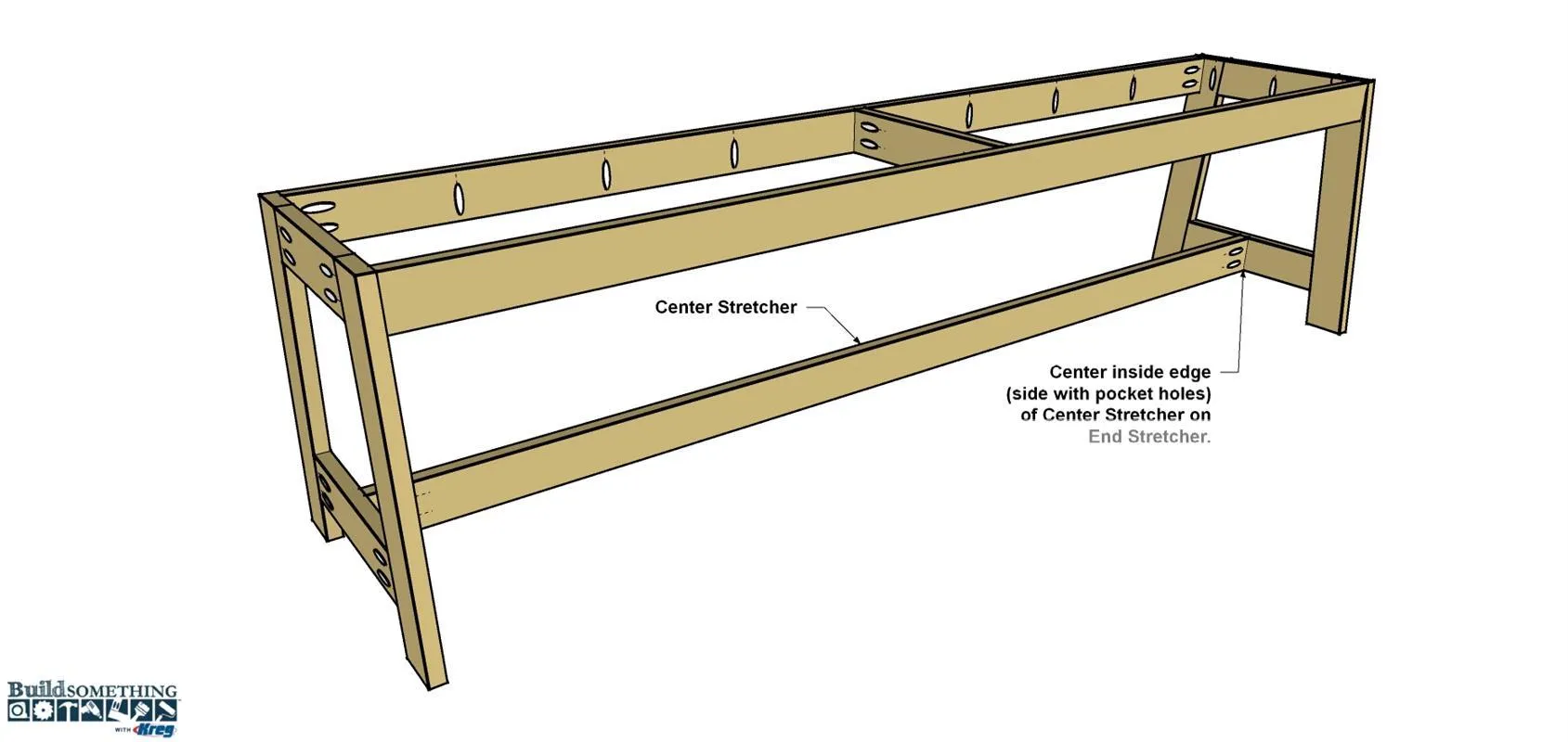 Farmhouse Bench — step photo 13