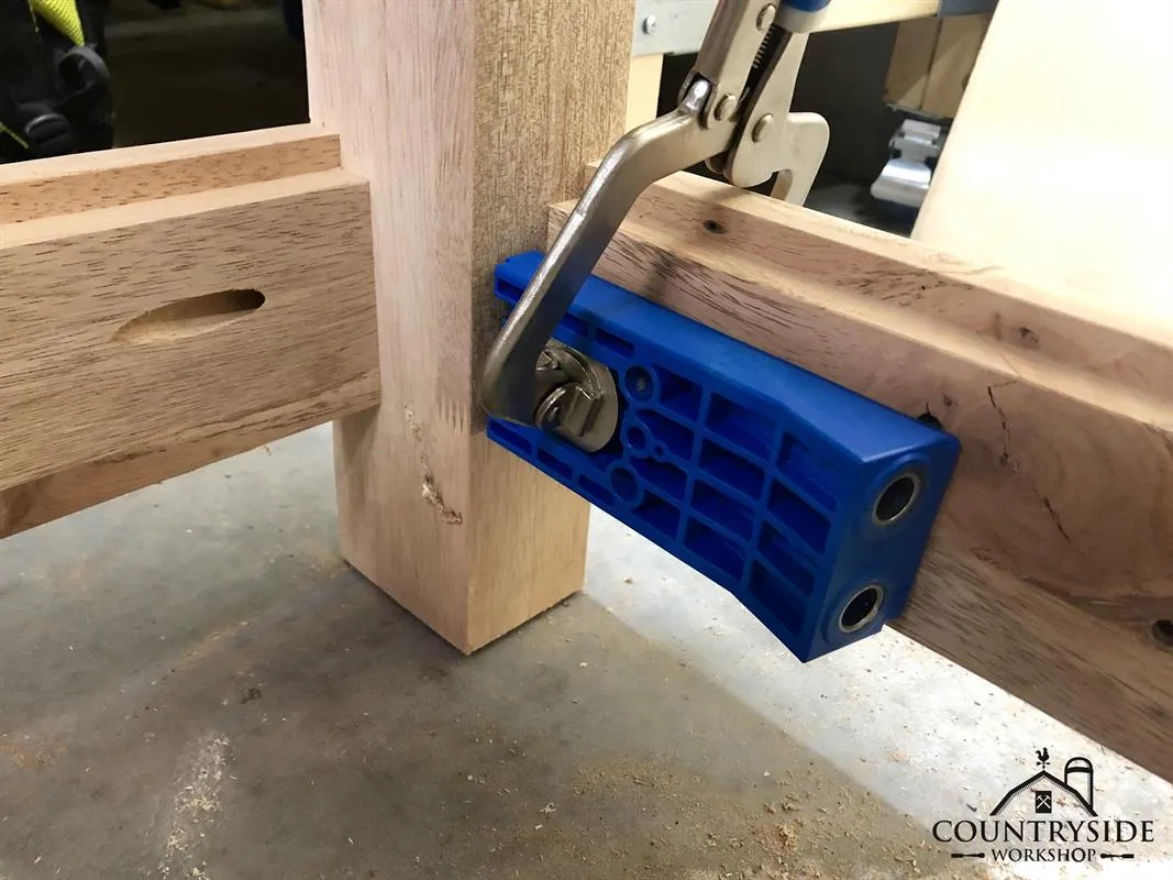 Simplified Split Top Roubo Workbench — step photo 9