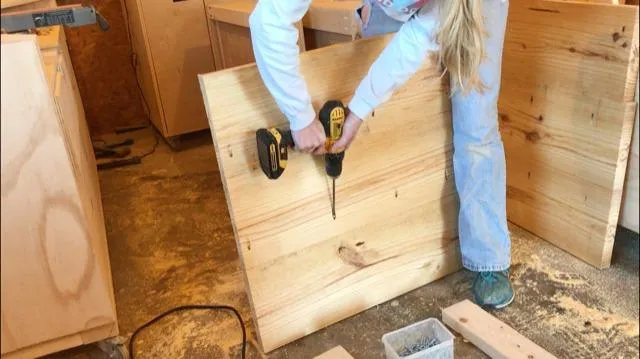 Washer & Dryer Pedestals with Drawer — step photo 14