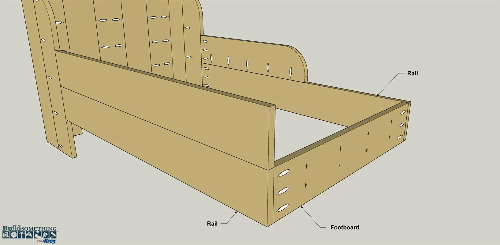 Toddler Bed with Built-In Shelves — step photo 17