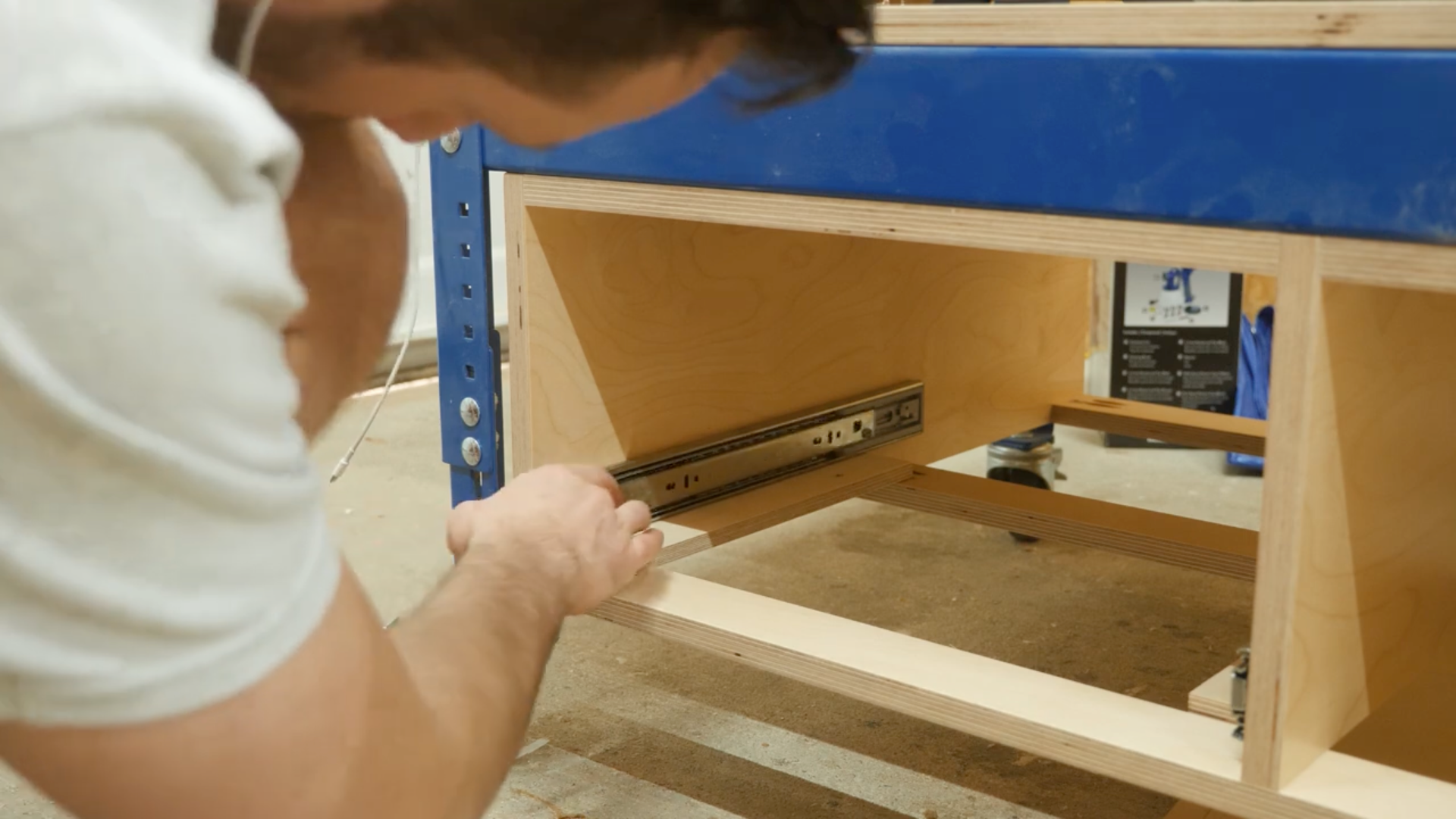 Under Workbench Storage — step photo 11
