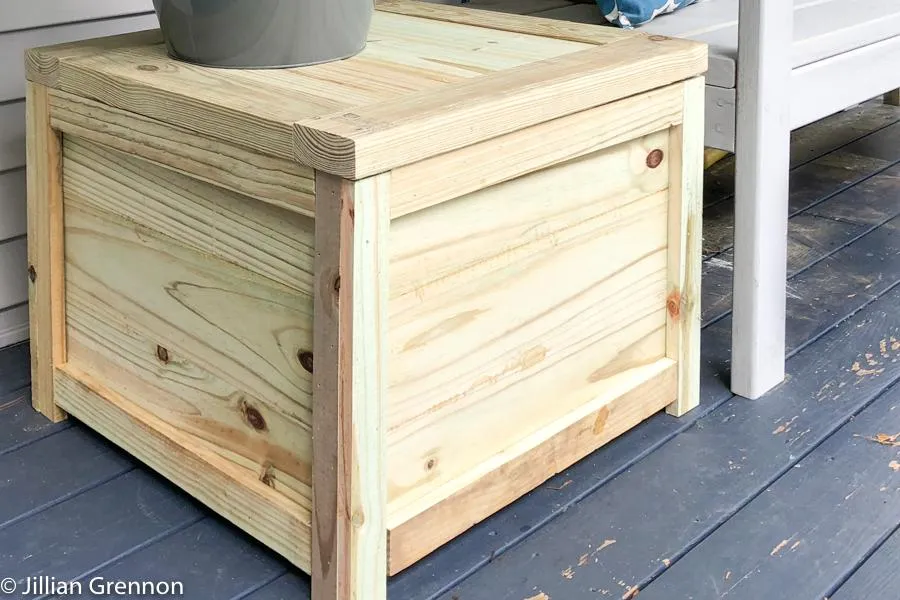Side Table Deck Box — step photo 17