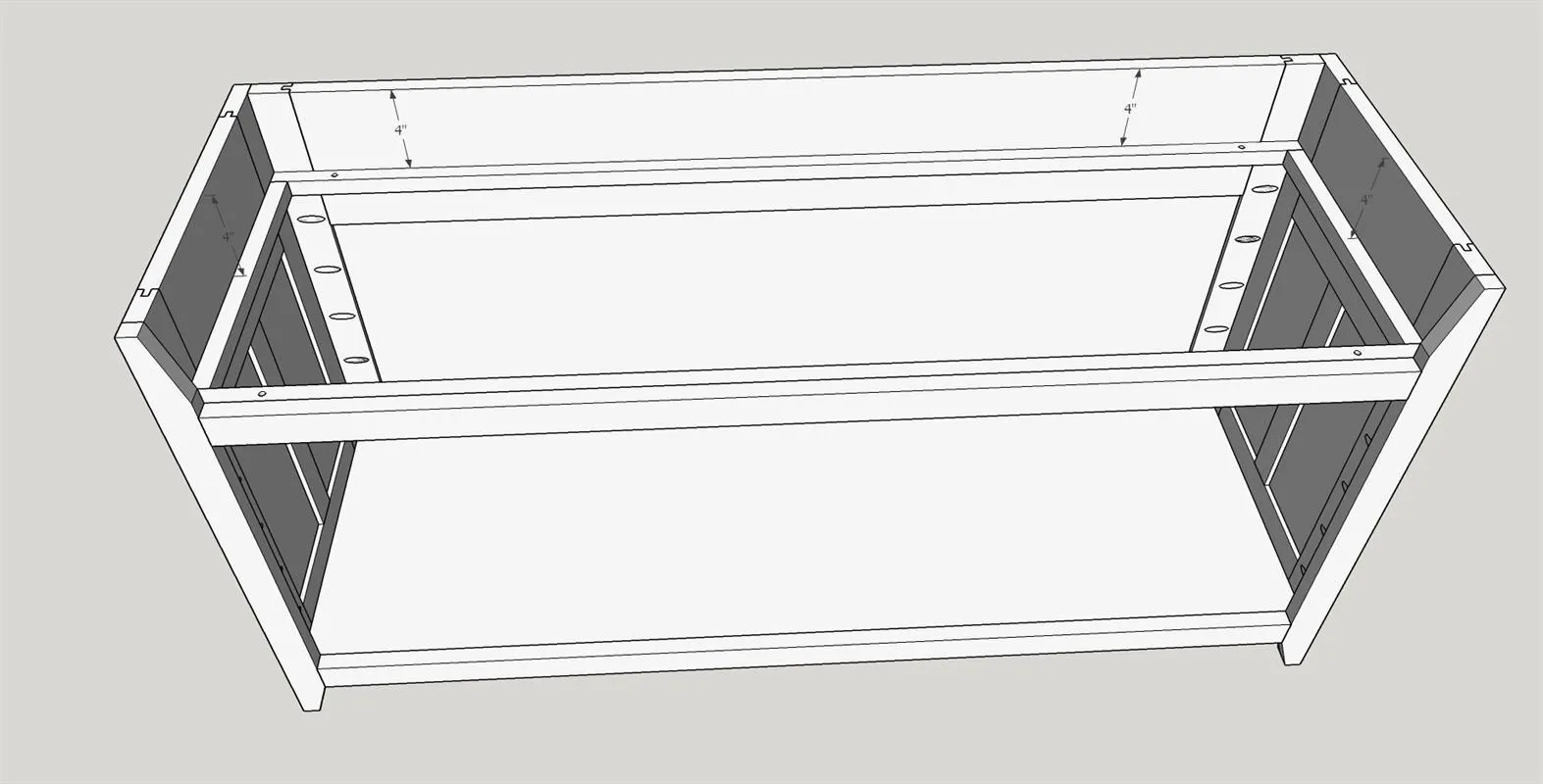 Craftsman Style Storage Bench — step photo 23