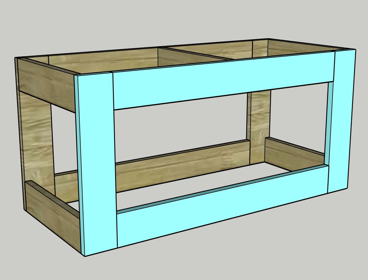 Shoe bench with storage and seat — step photo 8