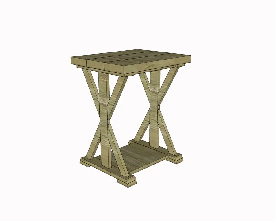 Farmhouse End Table — step photo 15