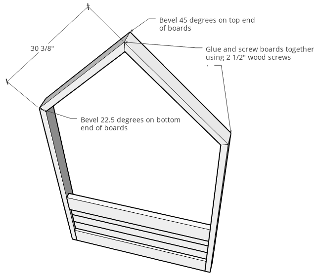 DIY Kids House Bed — step photo 7