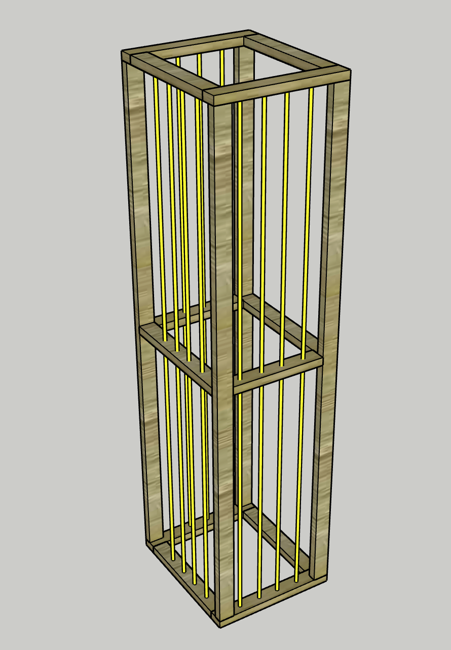 Bookcase with toy storage and animal zoo — step photo 12