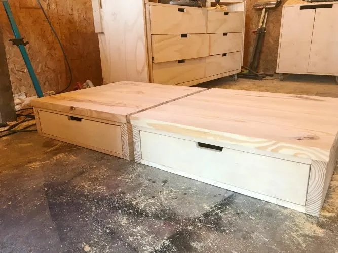 Washer & Dryer Pedestals with Drawer — step photo 16