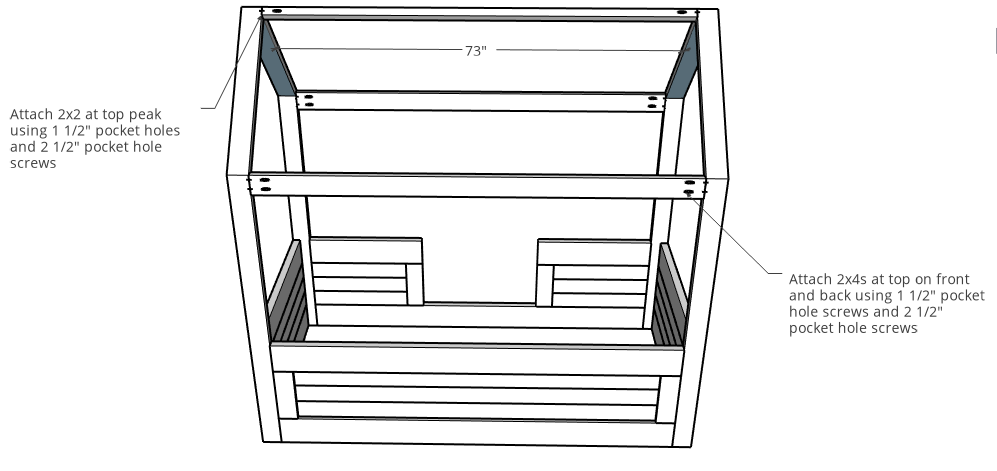 DIY Kids House Bed — step photo 16