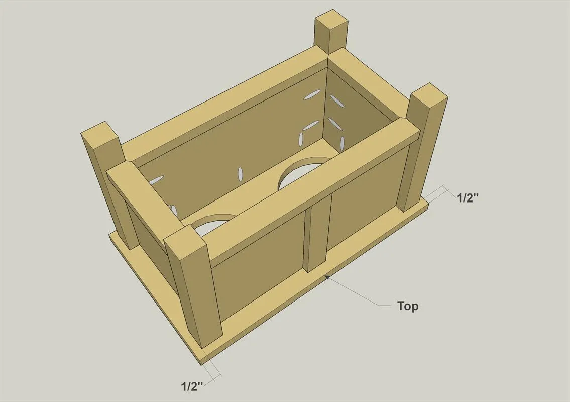 Raised Dog Bowl Stand — step photo 15