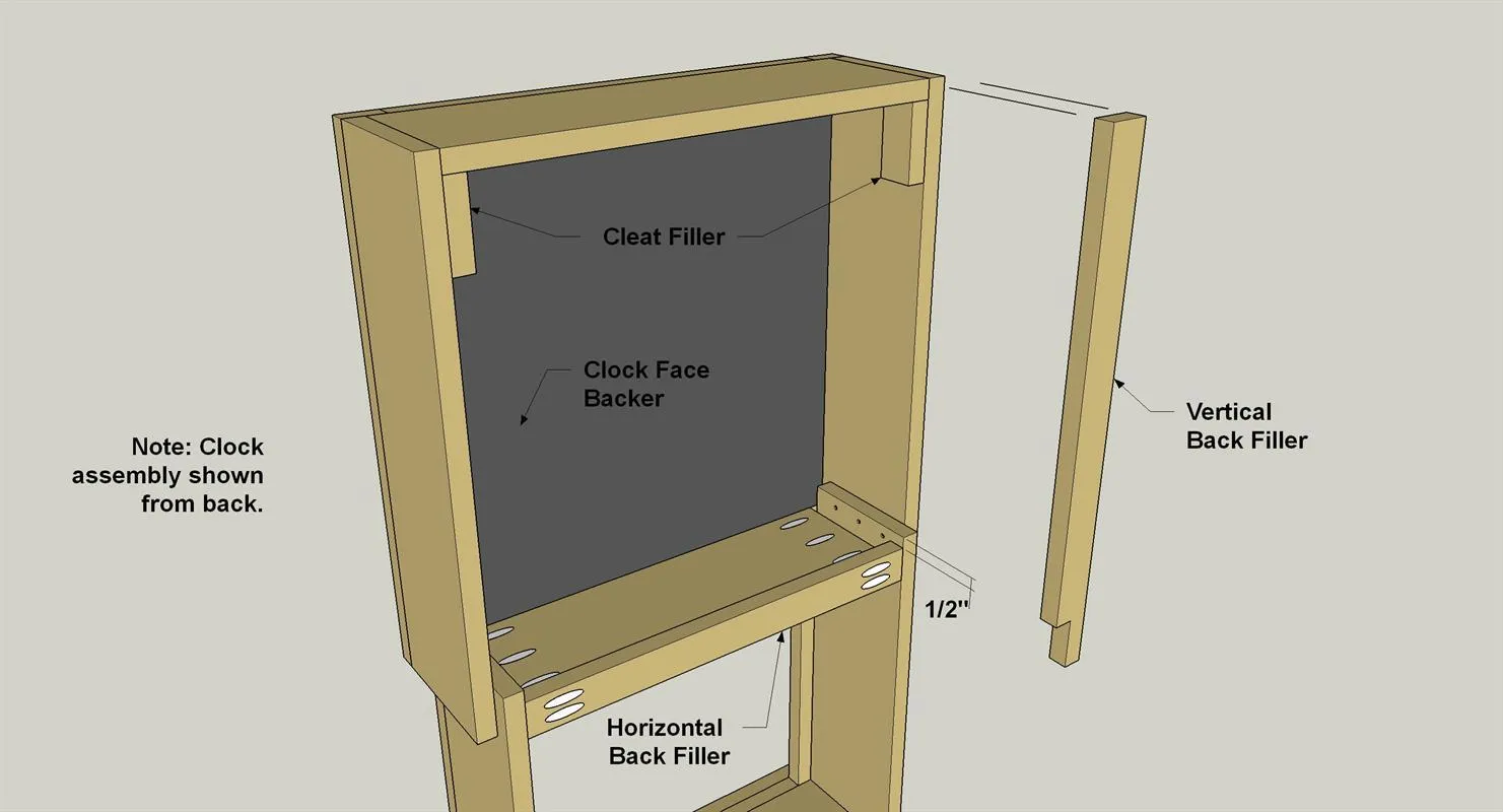 Wall Clock with Display Shelf — step photo 13