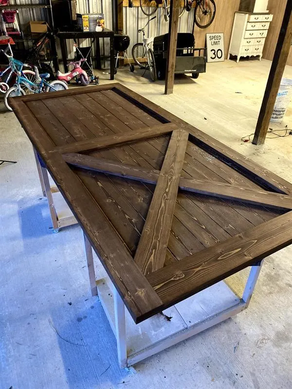 Farmhouse Barn Door — step photo 10