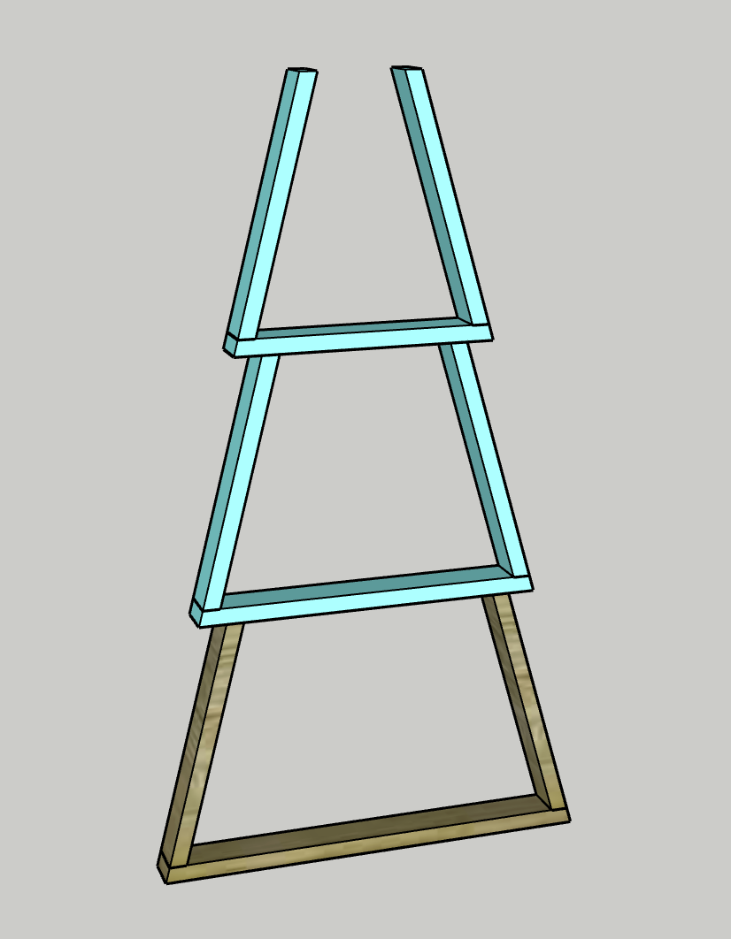 Wall-Mounted Christmas Tree Display — step photo 6