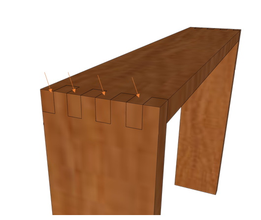 Building a Modern & Custom Dining Table — step photo 9