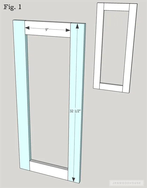 One Sheet Plywood Console — step photo 2
