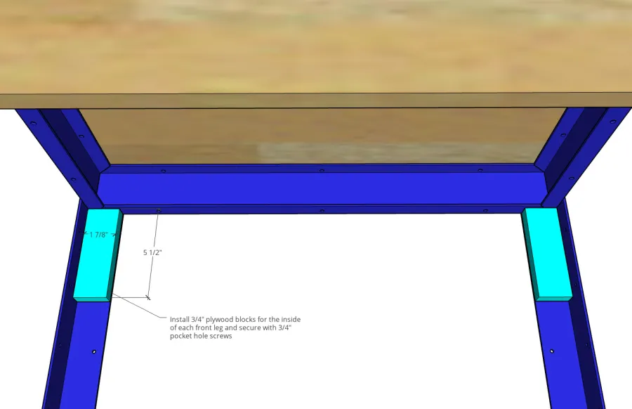 Kreg Workbench with Drawer — step photo 7