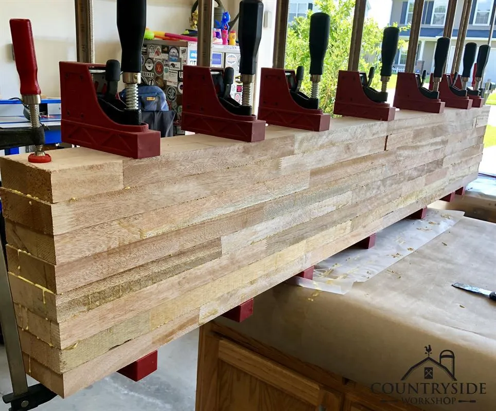 Simplified Split Top Roubo Workbench — step photo 6