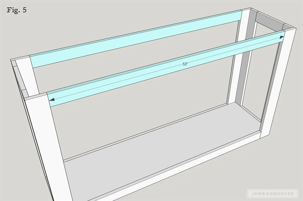 One Sheet Plywood Console — step photo 6