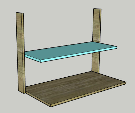 DIY Three-tiered Rolling Plant Stand — step photo 8