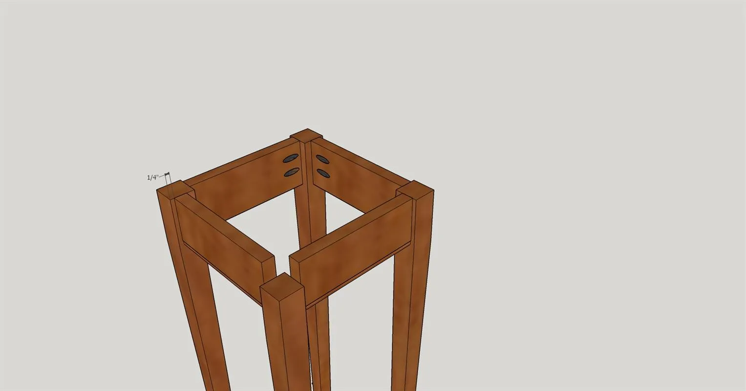 Tile Topped End Table — step photo 7