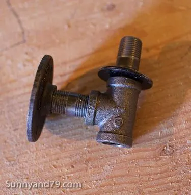 Rustic Scrap Wood and Pipe Toilet Paper Holder — step photo 8