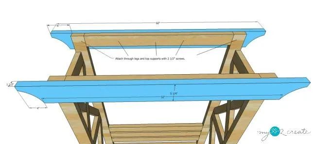 X Arbor with Bench — step photo 11