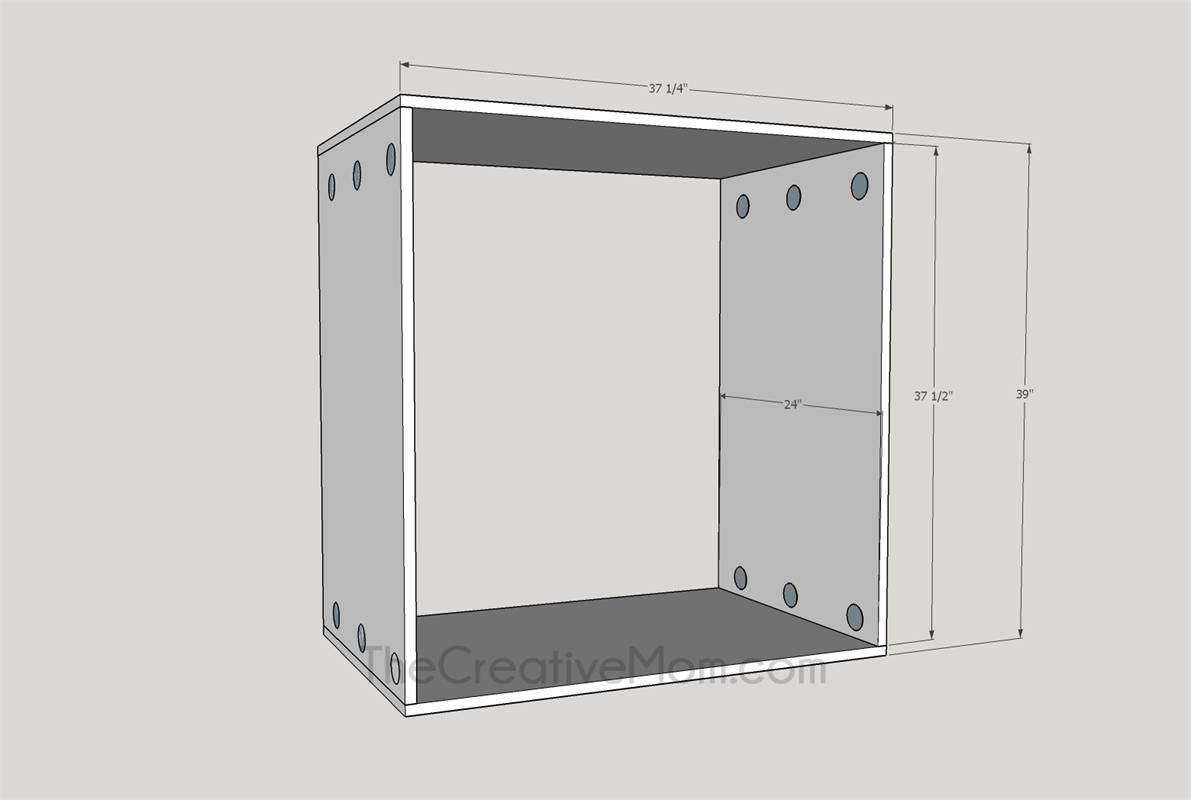 DIY Laundry Basket Shelves – Free Project Plan — step photo 6