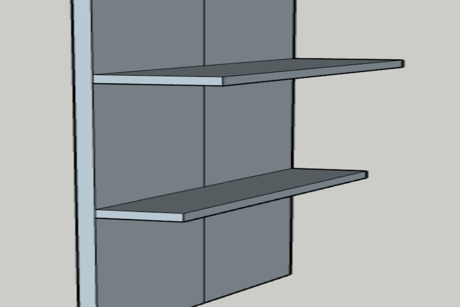 Shallow Wall Shelf — step photo 6