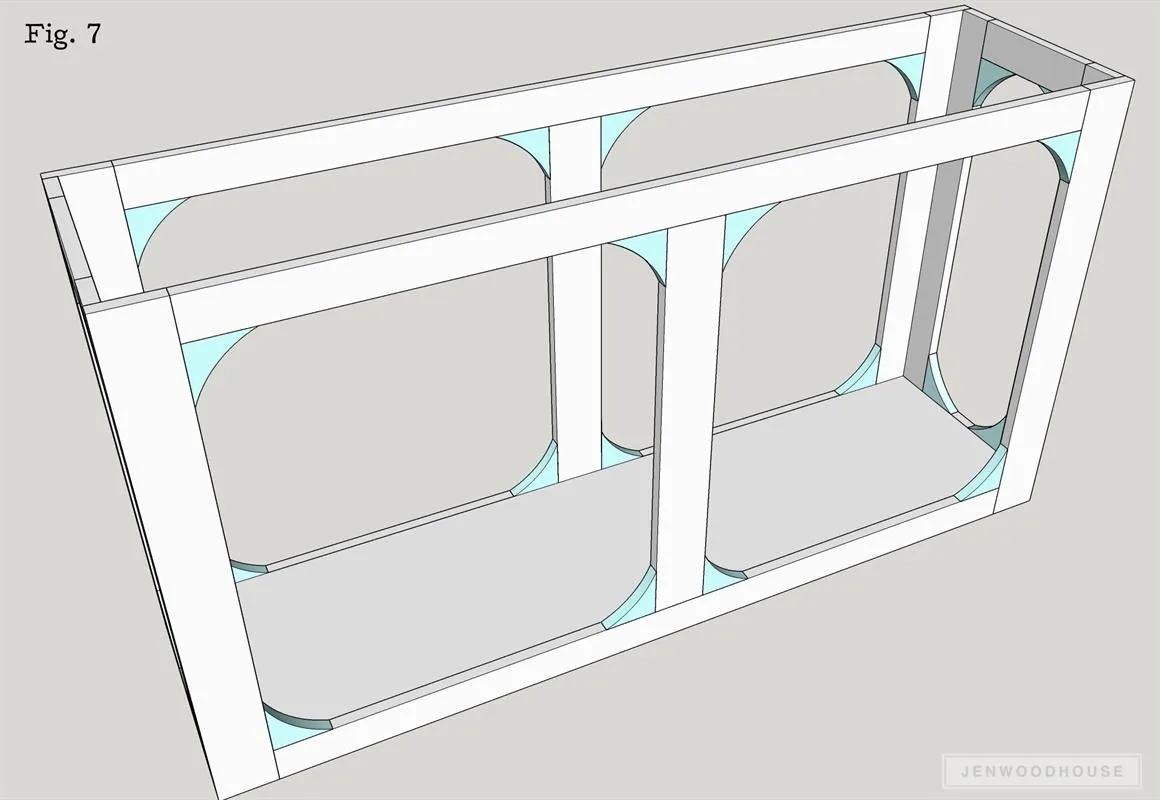 One Sheet Plywood Console — step photo 8