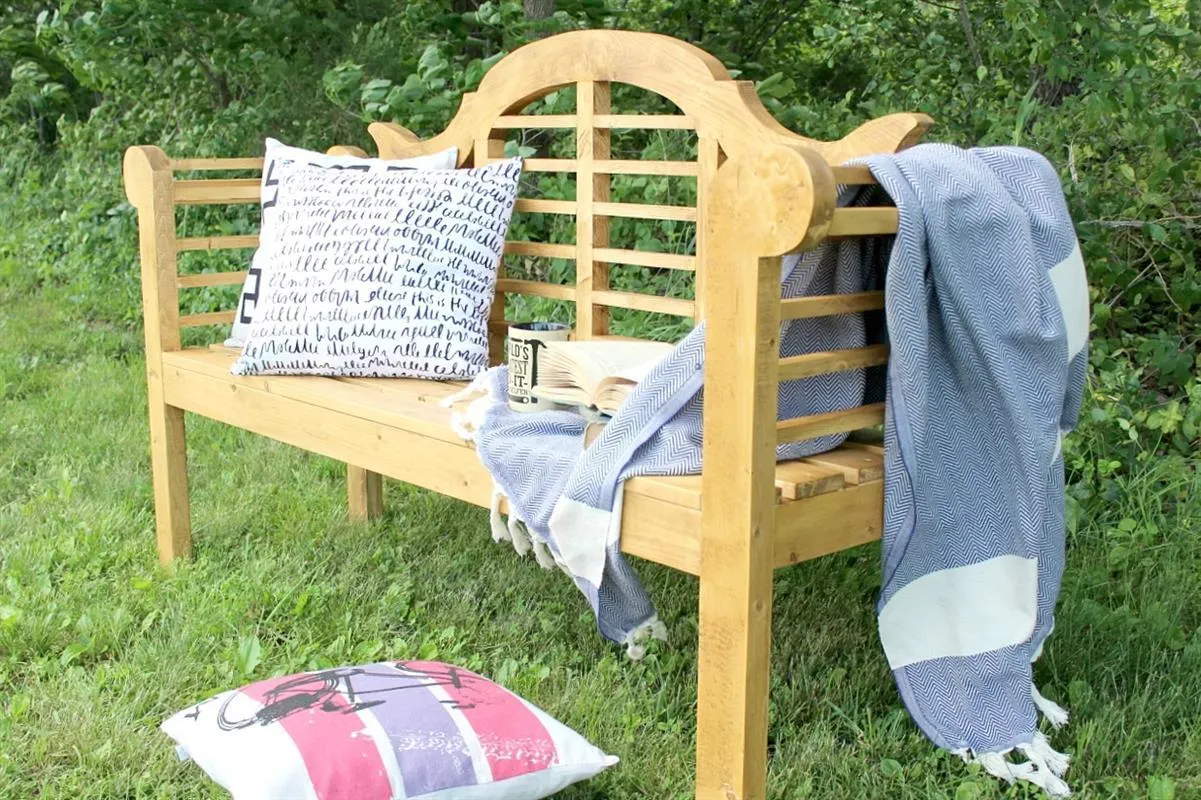 DIY Outdoor Lutyens Bench — step photo 16