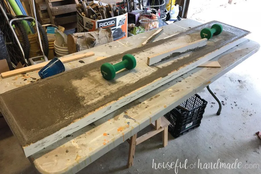 Rustic Industrial TV Stand — step photo 24