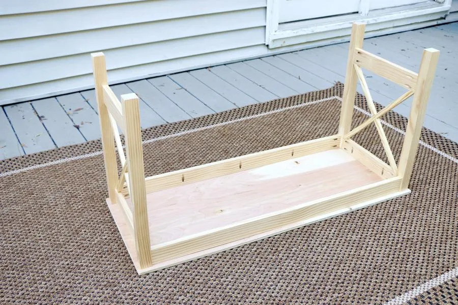 X-Leg TV Stand — step photo 8