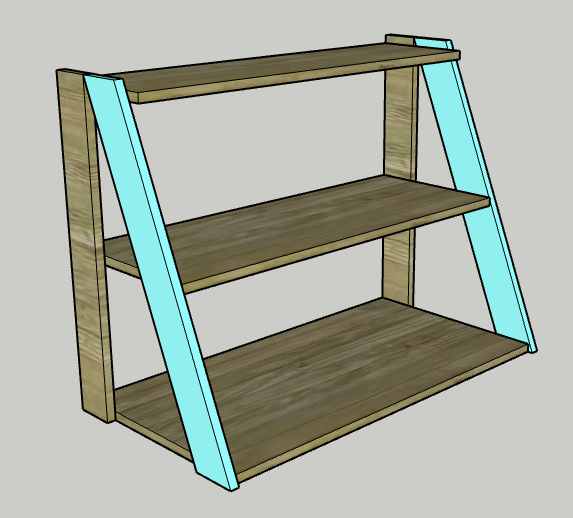 DIY Three-tiered Rolling Plant Stand — step photo 10