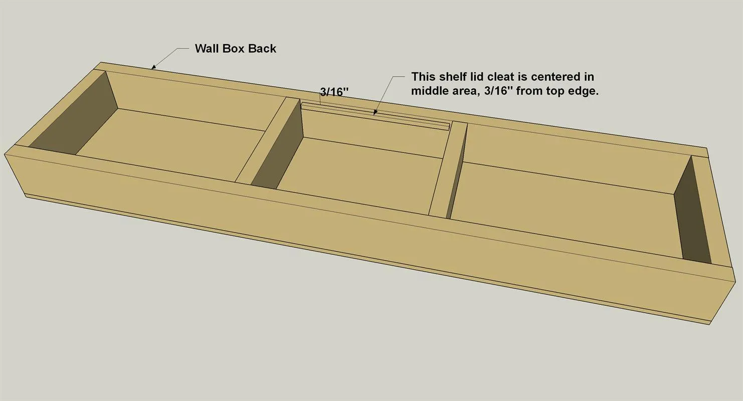 Floating Shelf with Hidden Storage — step photo 9