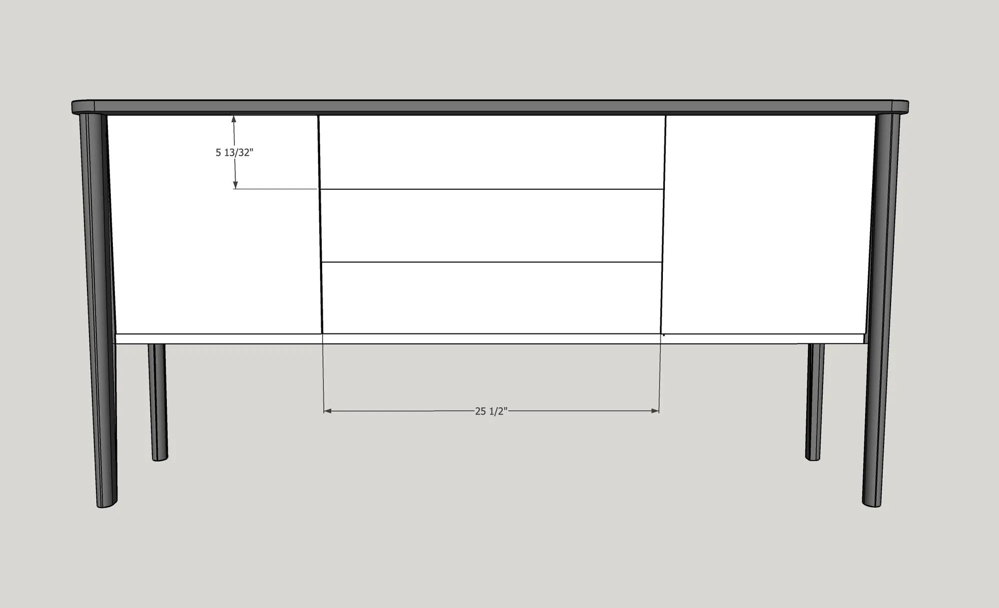 Sideboard/Bar Cabinet — step photo 13