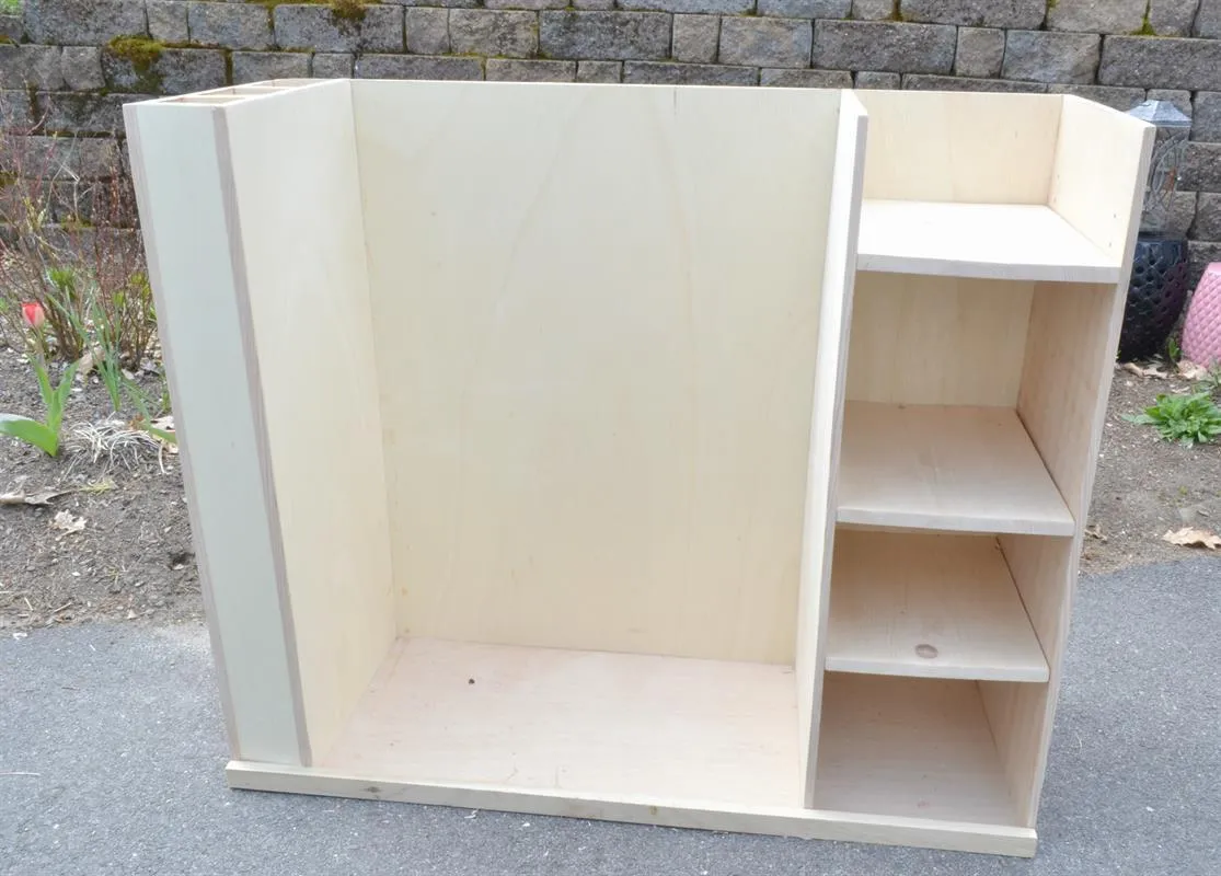 Golf Storage Unit — step photo 18