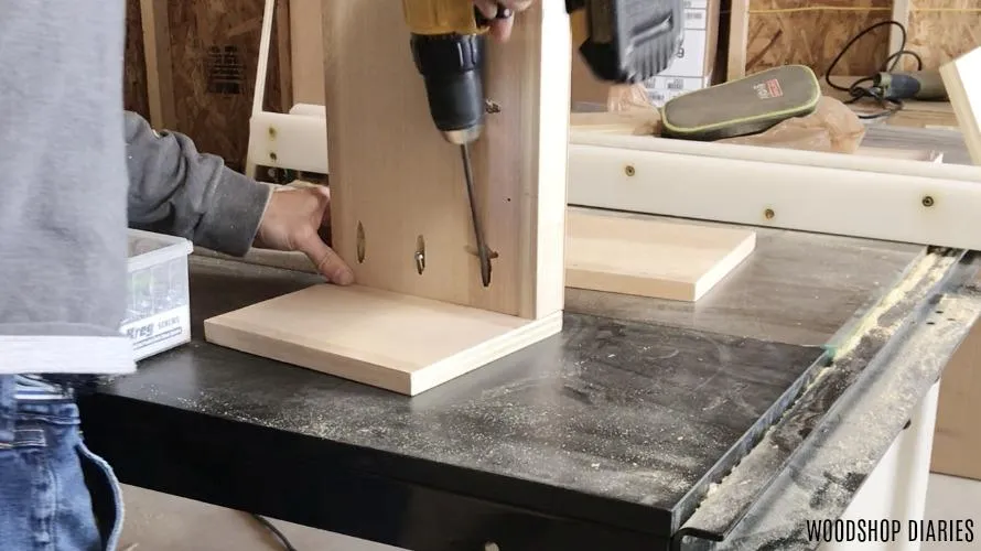 Modern Wall Shelf Stocking Holder — step photo 9