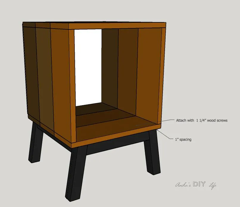 Nightstand With Drawers — step photo 7