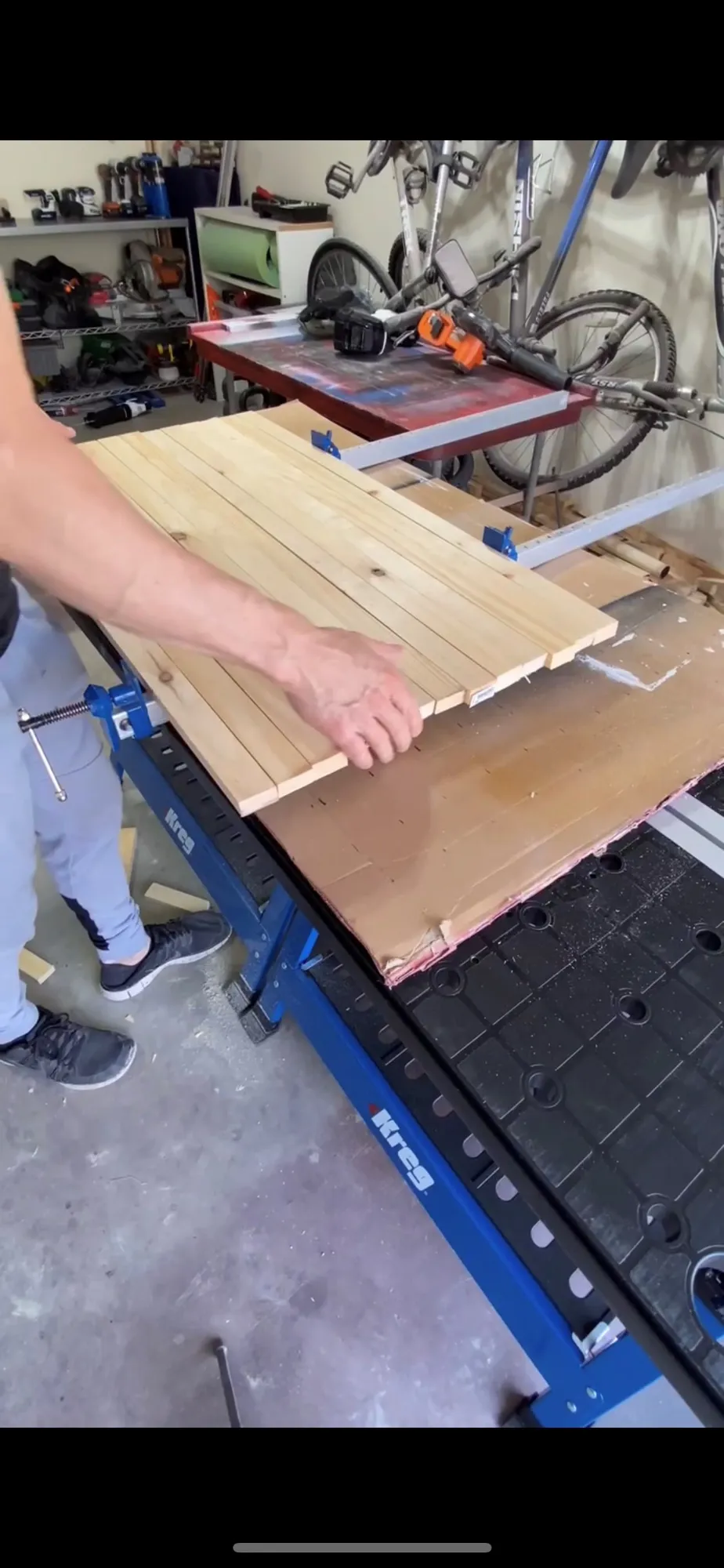 Box-Framed Rustic Wood Flag — step photo 3