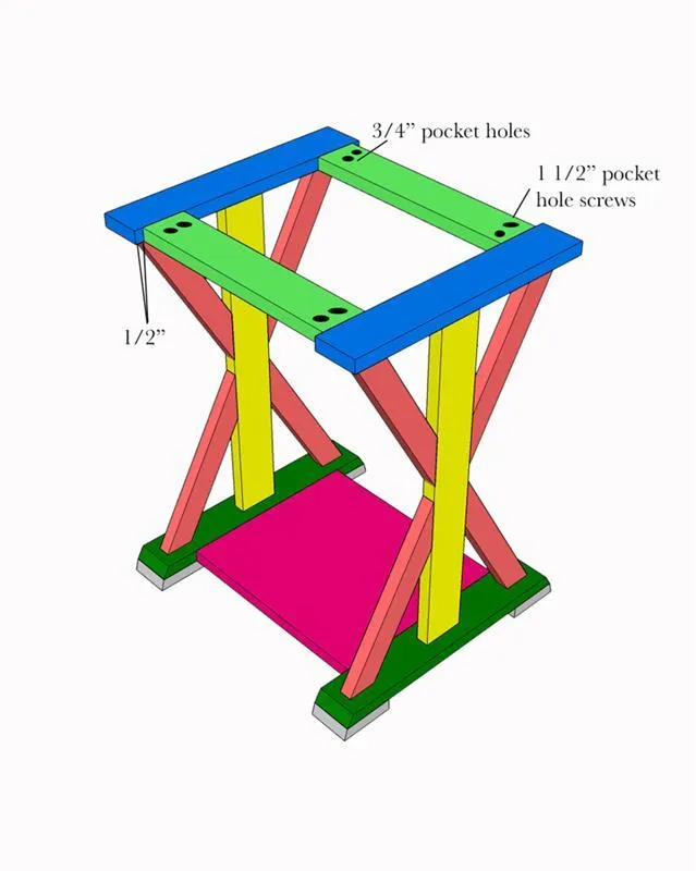 Farmhouse End Table — step photo 12