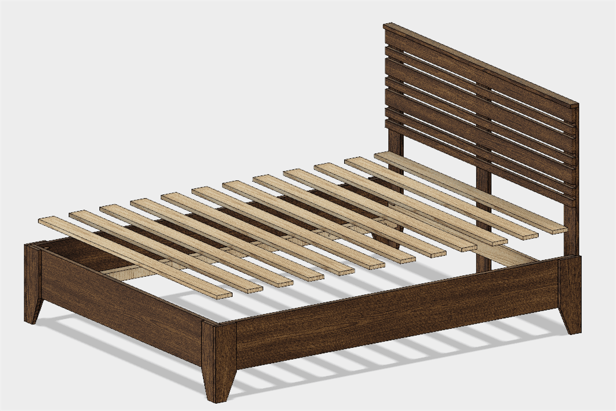 Queen-Size Plywood Bed — step photo 9