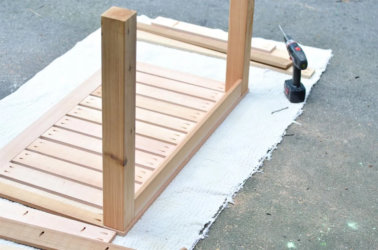 Outdoor Bar Table — step photo 8