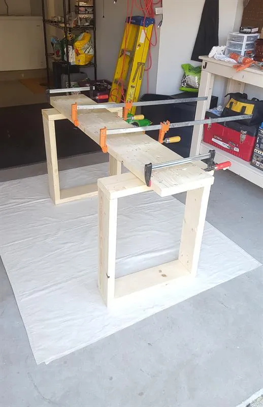 Simple, Modern Outdoor Table — step photo 9