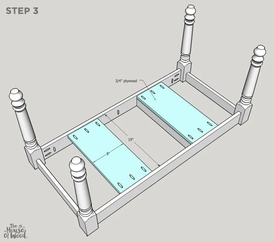Kids’ Farmhouse Craft Table — step photo 6