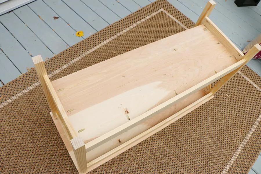X-Leg TV Stand — step photo 11