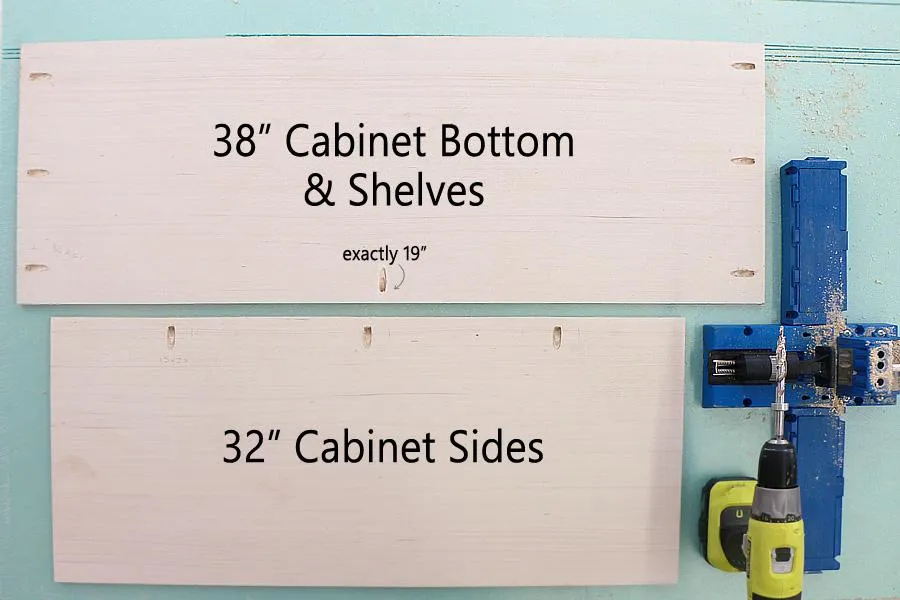 Custom Built-in Console Cabinets — step photo 3