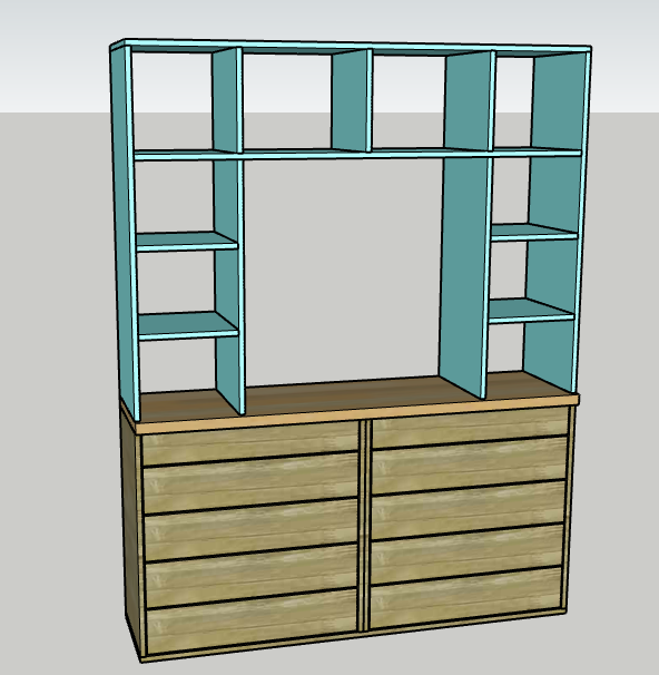 Built-In Dresser with Cubbies — step photo 14