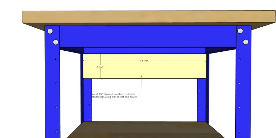 Kreg Workbench with Drawer — step photo 6